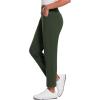 imagebaleaf Womens Fleece Lined Pants Stretch Water Resistant Winter Thermal Travel Pants Cold Weather Gear Pockets Work GolfGreen