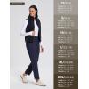 imagebaleaf Womens Fleece Lined Pants Stretch Water Resistant Winter Thermal Travel Pants Cold Weather Gear Pockets Work GolfNavy