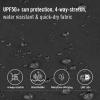 imagebaleaf Womens Hiking Cargo Capris Outdoor Lightweight Water Resistant Pants UPF 50 Zipper Pockets02blackcapri