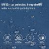 imagebaleaf Womens Hiking Cargo Capris Outdoor Lightweight Water Resistant Pants UPF 50 Zipper Pockets02navy Bluecapri
