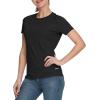 imagebaleaf Womens UPF 50 UV Protection Shirts Short Sleeve TShirts SPF Sun Shirts Quick Dry Outdoor Performance TopsA03short Sleeveblack