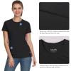 imagebaleaf Womens UPF 50 UV Protection Shirts Short Sleeve TShirts SPF Sun Shirts Quick Dry Outdoor Performance TopsA03short Sleeveblack