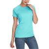 imagebaleaf Womens UPF 50 UV Protection Shirts Short Sleeve TShirts SPF Sun Shirts Quick Dry Outdoor Performance TopsA03short Sleeveblue