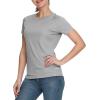 imagebaleaf Womens UPF 50 UV Protection Shirts Short Sleeve TShirts SPF Sun Shirts Quick Dry Outdoor Performance TopsA03short Sleevelight Grey