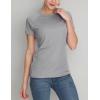 imagebaleaf Womens UPF 50 UV Protection Shirts Short Sleeve TShirts SPF Sun Shirts Quick Dry Outdoor Performance TopsA03short Sleevelight Grey