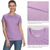 imagebaleaf Womens UPF 50 UV Protection Shirts Short Sleeve TShirts SPF Sun Shirts Quick Dry Outdoor Performance TopsA03short Sleevepurple