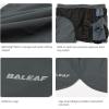 imagebaleaf Mens 3 Running Shorts Gym Quick Dry Athletic Workout Pocket Lightweight Brief01gray