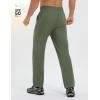 imagebaleaf Mens Hiking Pants Ripstop Lightweight Cargo Waterproof Travel Pants Quick Dry with Zip Pockets UPF 50 WorkArmy Green