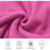 imagebaleaf Womens Polar Fleece Dress Long Vest Sweatshirt Tunic Dress Quarter Zip Pullover Winter Outfits PocketPink