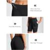 imagebaleaf 8quot Bermuda Long Shorts for Women Cotton Athletic Sweat Tummy Control Casual Lounge SummerBlack