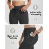 imagebaleaf Women 8quot Biker Shorts with Pockets High Waisted Workout Short Tummy Control Yoga Gym Spandex Running VolleyballBlack