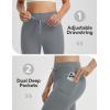 imagebaleaf Women 8quot Biker Shorts with Pockets High Waisted Workout Short Tummy Control Yoga Gym Spandex Running VolleyballDark Gray