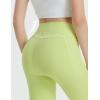 imagebaleaf Women 8quot Biker Shorts with Pockets High Waisted Workout Short Tummy Control Yoga Gym Spandex Running VolleyballLime Green