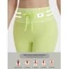 imagebaleaf Women 8quot Biker Shorts with Pockets High Waisted Workout Short Tummy Control Yoga Gym Spandex Running VolleyballLime Green