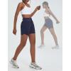 imagebaleaf Womens 5quot Workout Shorts Athletic Running Shorts High Waisted with Zipper Pocket Gym Quick Dry Hiking SportsNavy