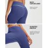 imagebaleaf Womens Capri Leggings with 3 Pockets Tummy Control 21quot Inseam Workout Capris Yoga PantsClassic Navy