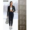 imagebaleaf Womens Fleece Jacket for Running Zip Up Jackets Cold Weather Gear Workout Bbl Tights YogaBlack