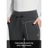 imagebaleaf Womens Fleece Lined Pants WaterResistant Sweatpants Winter Thermal Ski Hiking Running JoggersDark Grey