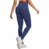 imagebaleaf Womens Fleece Lined Thermal Leggings High Waisted Warm Winter Running Hiking Pants with Pockets Water ResistantNavy Blue