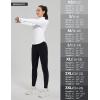 imagebaleaf Womens Fleece Running Jacket Water Resistant Full Zip Winter Cold Weather Gear Thermal Cycling Workout JacketsBwhite