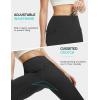 imagebaleaf Womens Leggings with 6 Pockets 25 High Waisted Workout Yoga Tummy Control 78 Ankle PantsBlack