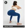 imagebaleaf Womens Leggings with 6 Pockets 25 High Waisted Workout Yoga Tummy Control 78 Ankle PantsNavy Blue