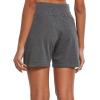 imagebaleaf Womens Lounge Shorts Cotton Sweat Athletic Shorts with Pockets High Waist Summer CasualCharcoal