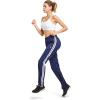 imagebaleaf Womens Track Pants Athletic Jogging Sweatpants Zipper Pockets WarmUp Sports Running PantsNavyWhite