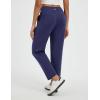 imagebaleaf Womens Travel Pants Stretch Ankle Golf Pants with Pockets Comfy Petite Business Casual Dressy Work SlacksNavy Blue
