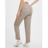 imagebaleaf Womens Travel Pants with 6 Pockets Work Lightweight Stretch Ankle Petite Dressy Casual Golf Busniess SlacksKhaki