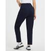 imagebaleaf Womens Travel Pants with 6 Pockets Work Lightweight Stretch Ankle Petite Dressy Casual Golf Busniess SlacksNavy Blue
