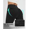 imagebaleaf Womens Yoga Pants with 4 Cargo Pockets Scrunch Workout Flare Leggings High Waist Casual Gym Bell BottomBlack