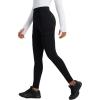imagebaleaf Womens Fleece Lined Leggings Thermal Hiking Pants Water Resistant Pockets Winter Warm Cargo Insulated TightsBlack