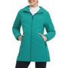 imagebaleaf Womens Long Puffer Quilted Outerwear Water Resistant Winter Warm Coat Lightweight Puffy Jackets with Hood OutdoorGreen