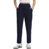 imagebaleaf Womens Travel Pants with 6 Pockets Work Lightweight Stretch Ankle Petite Dressy Casual Golf Busniess SlacksNavy Blue