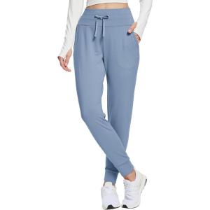 imagebaleaf Womens Fleece Lined Pants WaterResistant Sweatpants Winter Thermal Ski Hiking Running JoggersNiagara