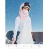 imagebaleaf Balaclava Ski Mask Winter Water Resistant Face Mask for Women Men Cold Weather Gear Skiing Snowboarding Neck GaiterPink