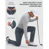 imagebaleaf Mens 30quot Fleece Lined Golf Pants Warm Winter Stretchy Casual Business Travel 3 PocketsDark Gray