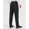 imagebaleaf Mens Mountain Bike Pants Water Resistant QuickDry Hiking Pant Lightweight MTB Bicycle Cycling OutdoorBlack