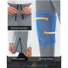 imagebaleaf Mens Mountain Bike Pants Water Resistant QuickDry Hiking Pant Lightweight MTB Bicycle Cycling OutdoorGrey