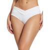 imageBALEAF Womens Modest Bikini Bottom High Waisted Swim Bottoms Full Coverage Bathing Suit BottomWhite