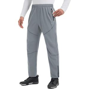 imagebaleaf Mens Mountain Bike Pants Water Resistant QuickDry Hiking Pant Lightweight MTB Bicycle Cycling OutdoorGrey