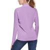 imagebaleaf Womens UPF 50 Sun Shirts Long Sleeve UV Protection Rash Guard Lightweight Quick Dry SPF Hiking Tops OutdoorA03purple