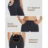 imagebaleaf 2530 Womens Fleece Lined Leggings Water Resistant High Waist Winter Running Hiking Pants Zipper Pockets30 Inch Black