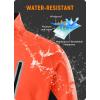 imagebaleaf Mens Winter Cycling Jackets Water Resistant Thermal Running Softshell Jacket Warm Cold Weather Pockets03orange