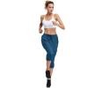 imagebaleaf Womens Lightweight Capri Jogger Hiking Shorts Running Capri Pants Quick Dry UPF 50 Zipper PocketsBlue