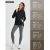 imagebaleaf Womens Quarter Zip Pullover Fleece Jacket Oversized Hoodie Fall Sweatshirts Casual with PocketsBlack