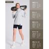 imagebaleaf Womens Quarter Zip Pullover Fleece Jacket Oversized Hoodie Fall Sweatshirts Casual with PocketsGrey