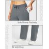 imagebaleaf Womens 28quot30quot Straight Leg Sweatpants Wide Leg Athletic Lounge Pants Pockets Stretch Soft Workout28grey
