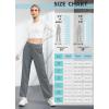 imagebaleaf Womens 28quot30quot Straight Leg Sweatpants Wide Leg Athletic Lounge Pants Pockets Stretch Soft Workout28grey
